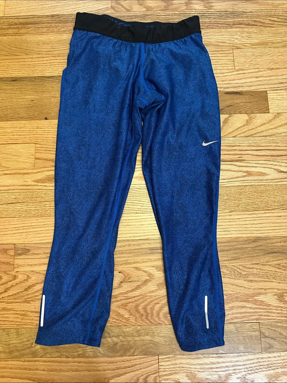 Nike Women’s Athletic Leggings with Black Waistband- Size Medium